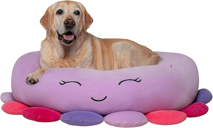 Squishmallows Beula the Octopus Pet Bed