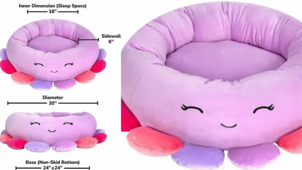 X-Large Squishmallow Pet Bed – Comfort Meets Cuteness